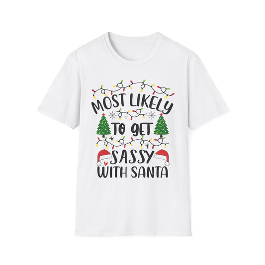 Sassy Santa Unisex T-Shirt