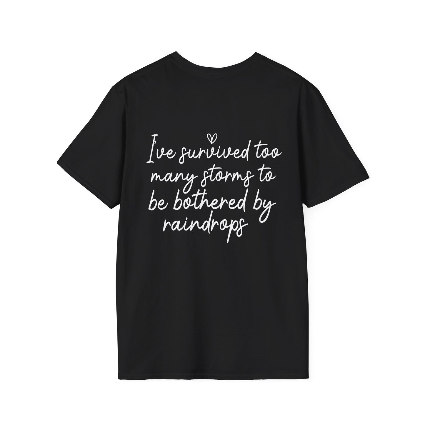 Stronger Than The Storm Tee — Inspirational Faith Graphic T-Shirt