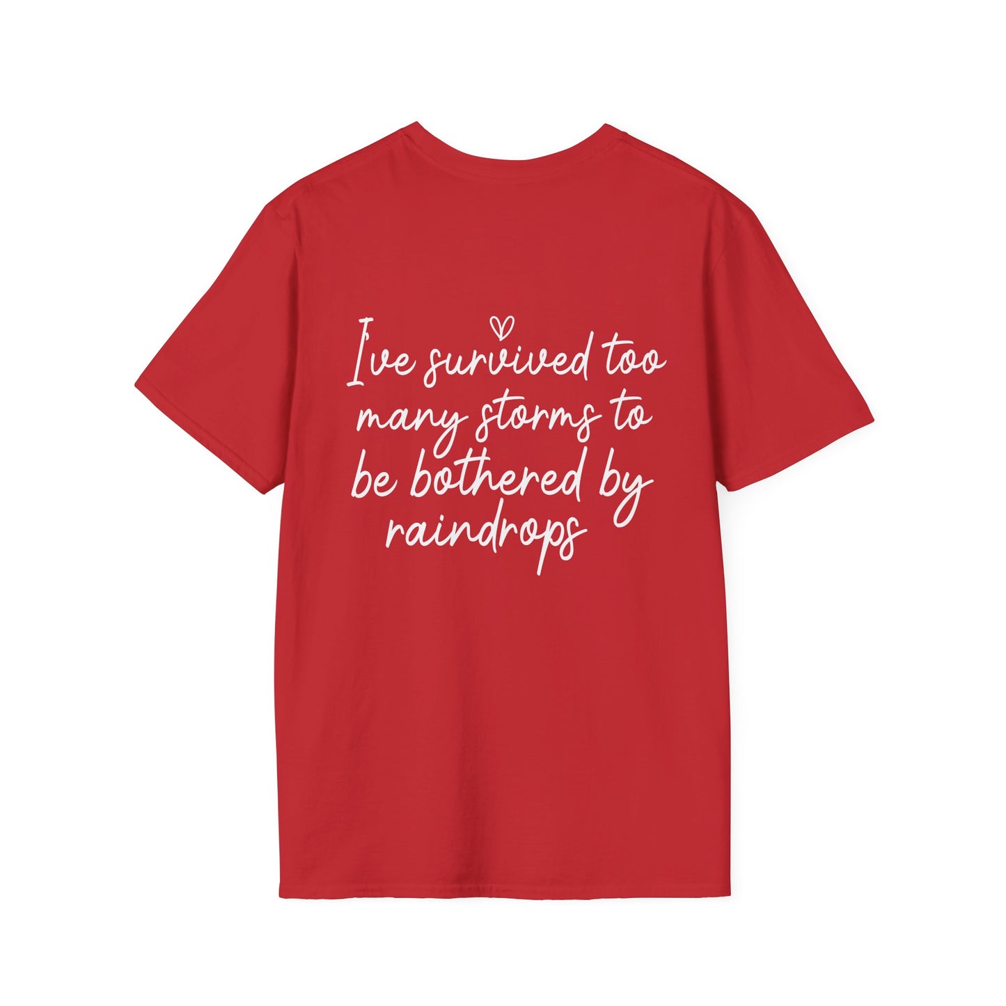Stronger Than The Storm Tee — Inspirational Faith Graphic T-Shirt