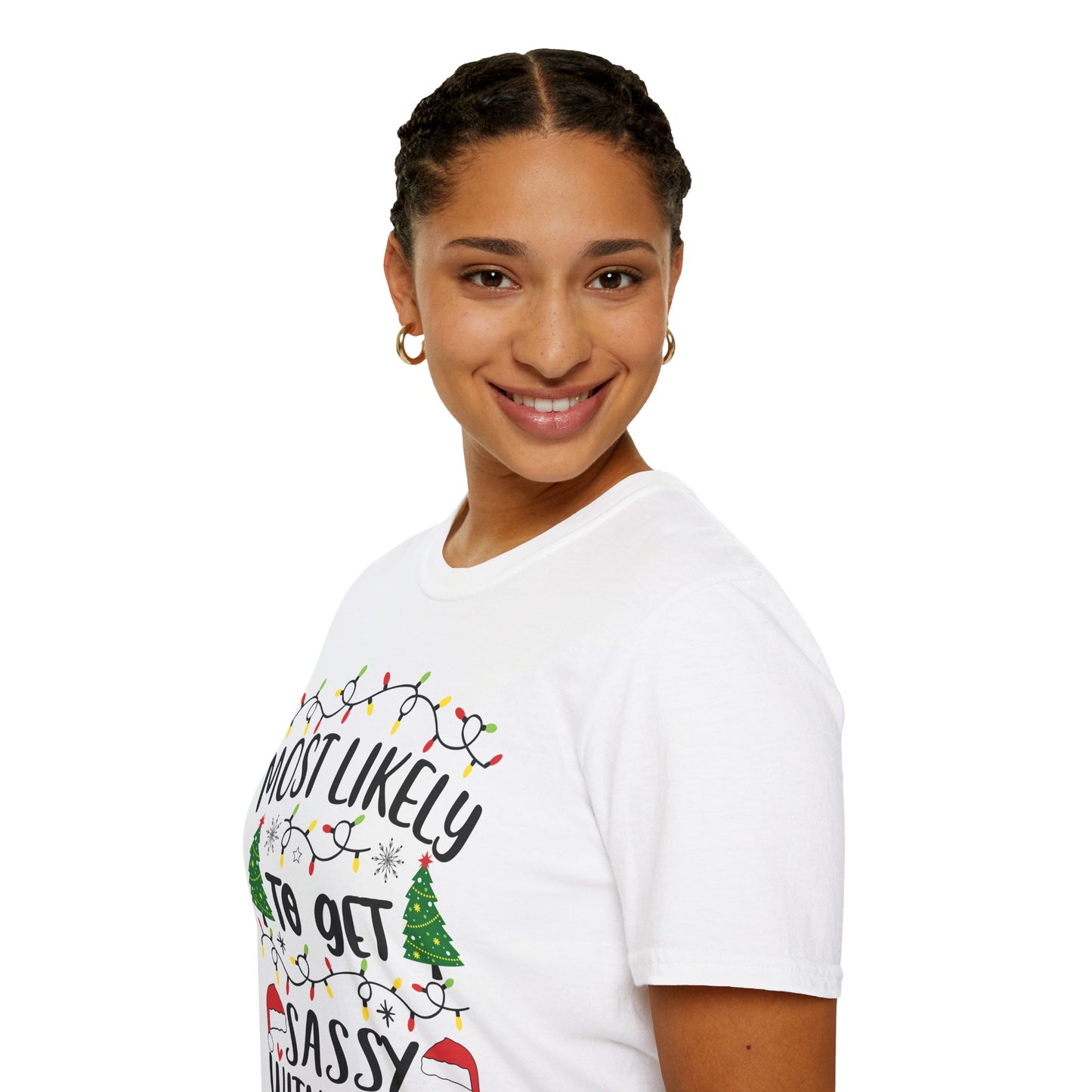 Sassy Santa Unisex T-Shirt