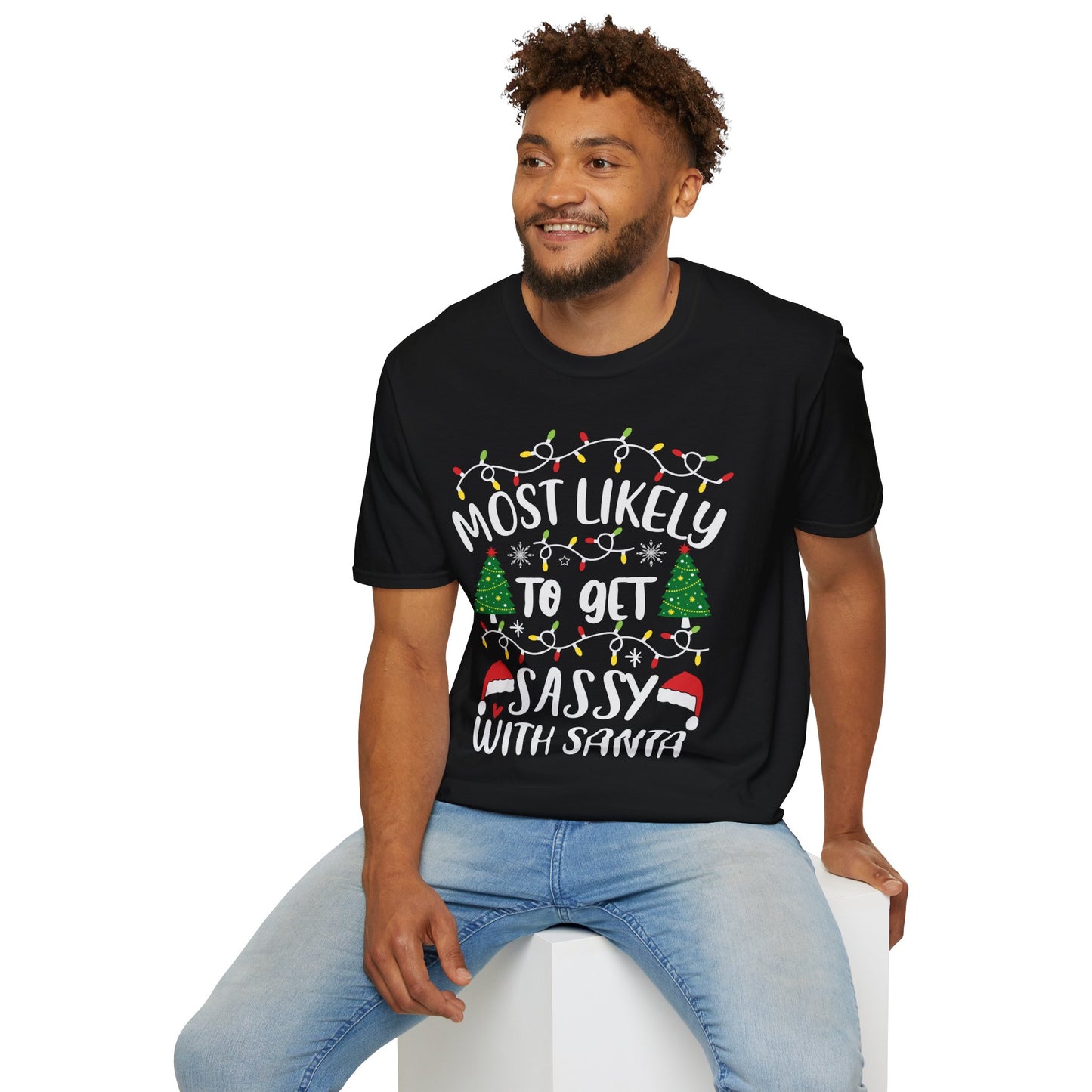Sassy Santa Unisex T-Shirt