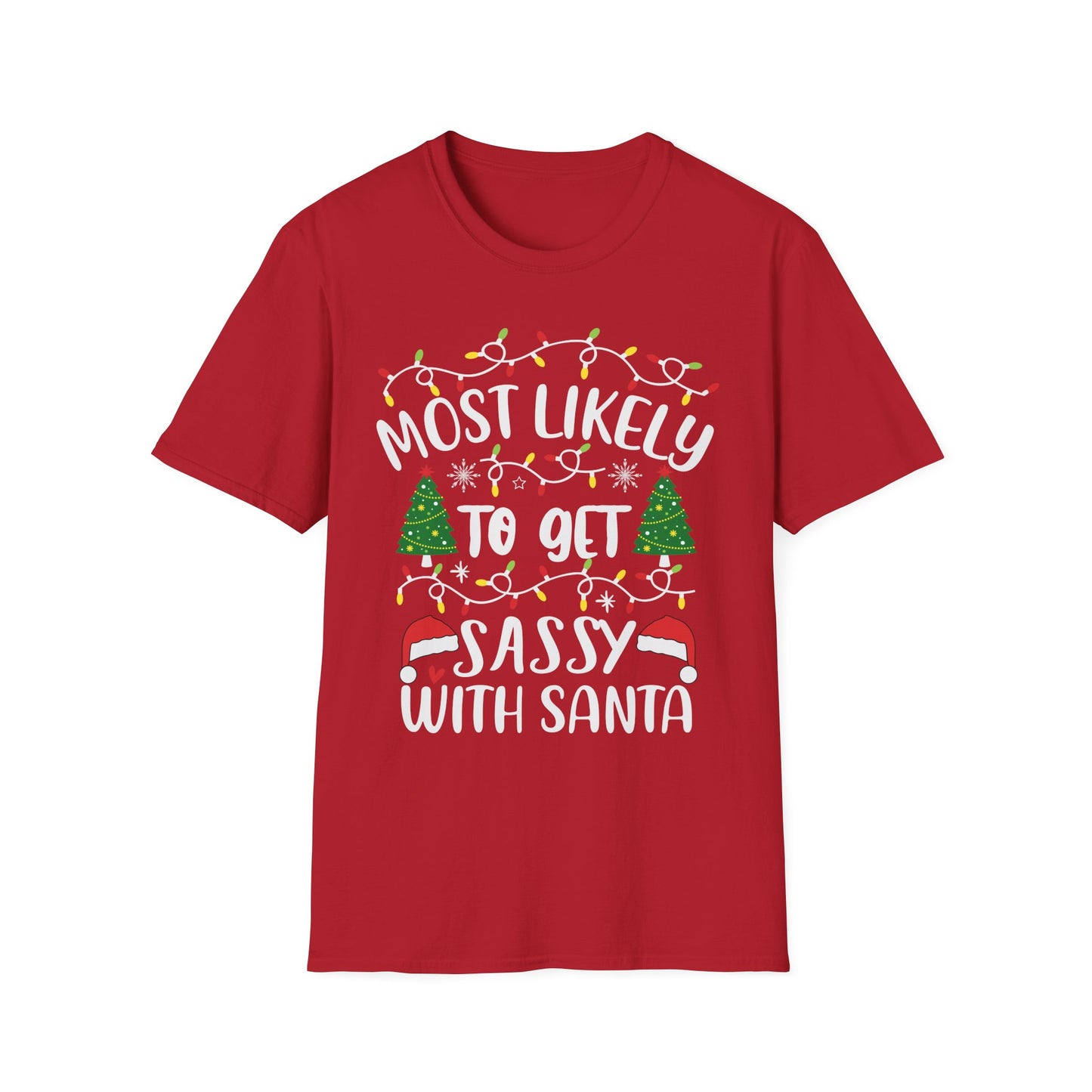 Sassy Santa Unisex T-Shirt