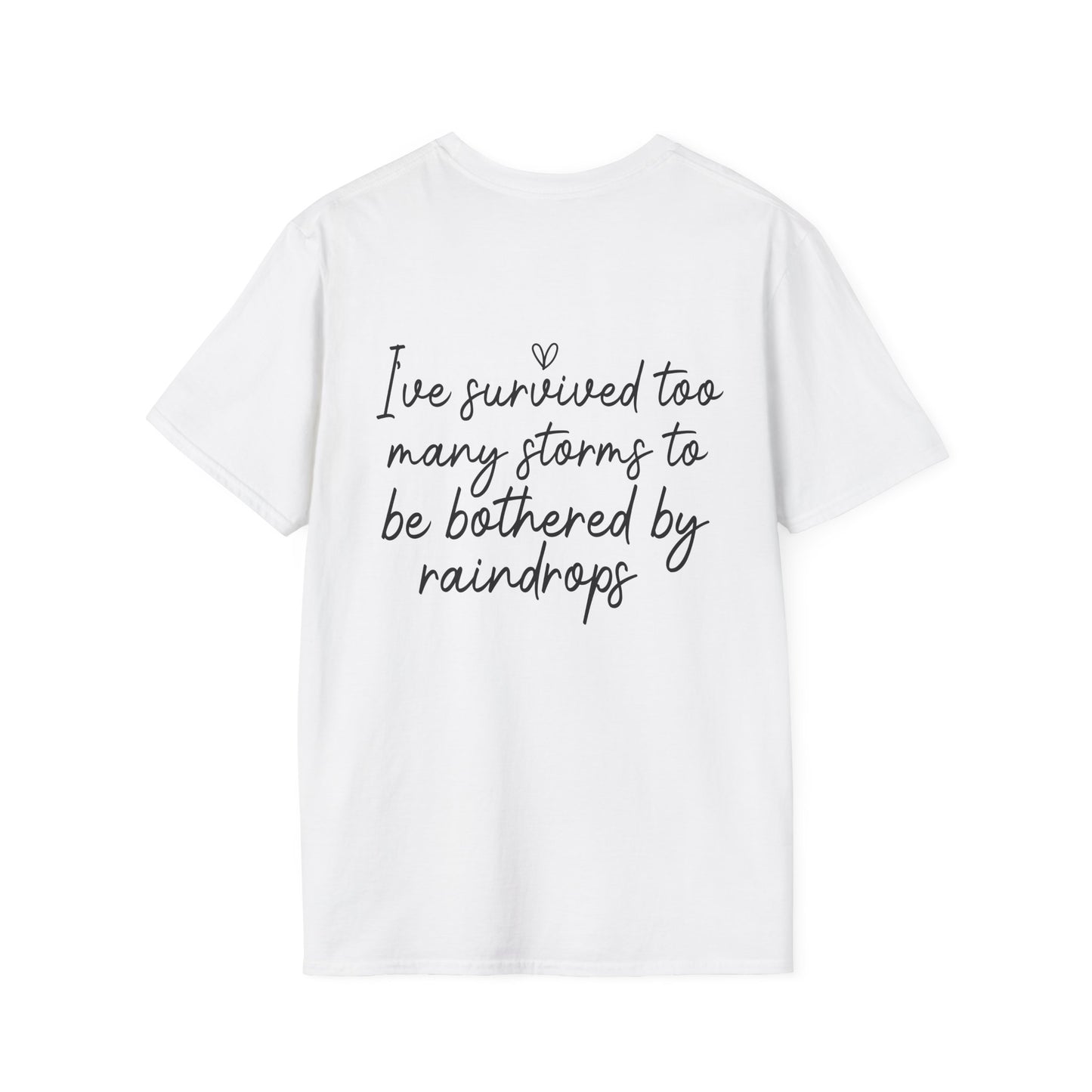Stronger Than The Storm Tee — Inspirational Faith Graphic T-Shirt