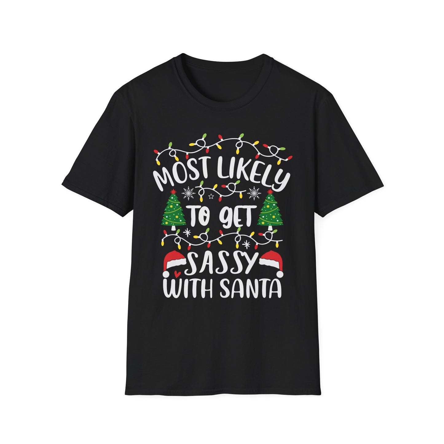 Sassy Santa Unisex T-Shirt