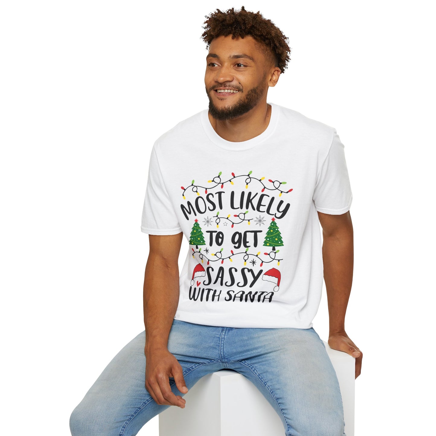 Sassy Santa Unisex T-Shirt