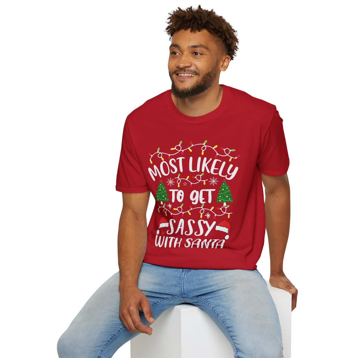Sassy Santa Unisex T-Shirt